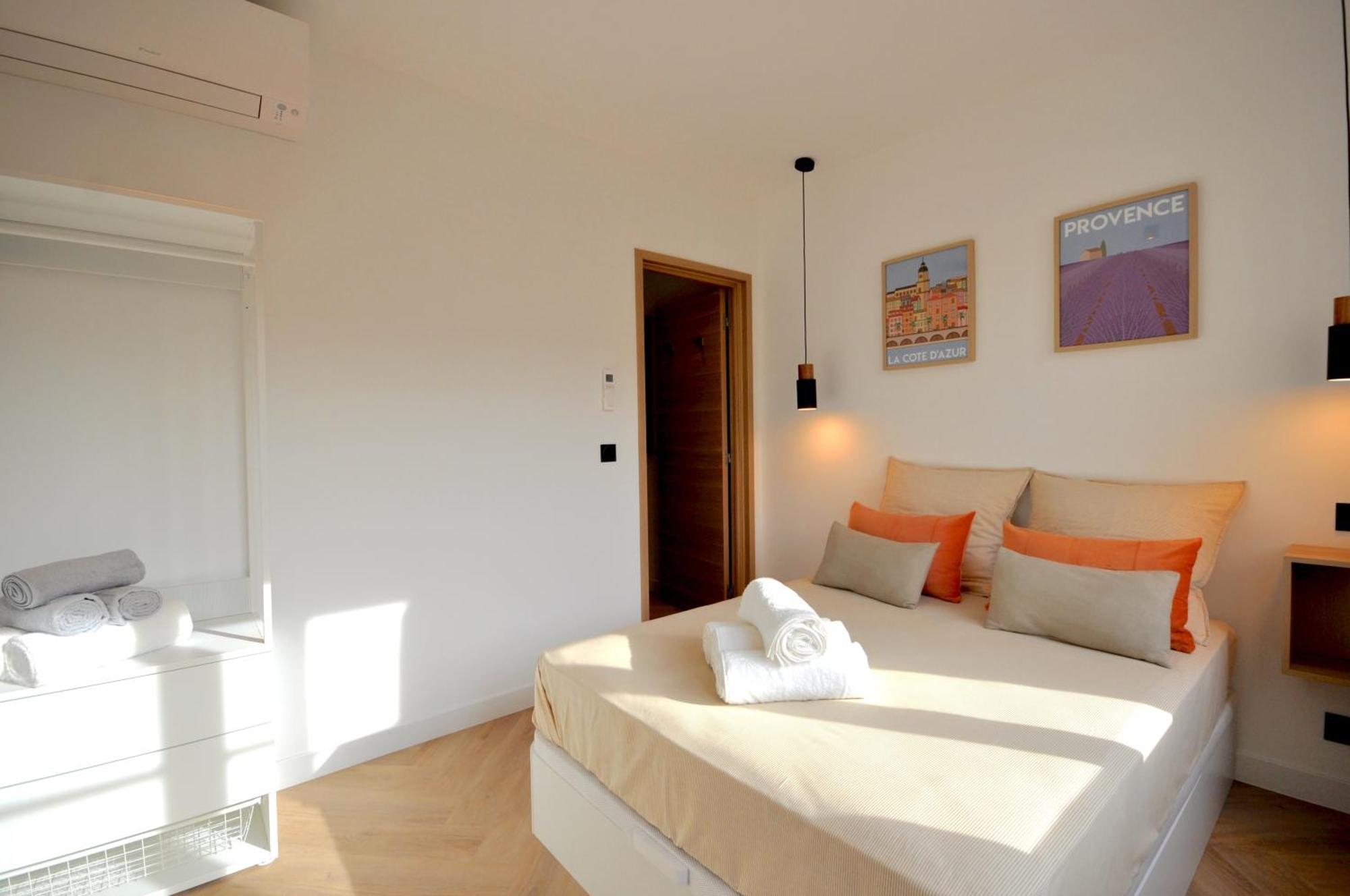 Monaco # Menton - 6 Persons - 2 Bedrooms - Full Renovated - Private Parking - Hypercenter - Clim - Beach And Sun Ментона Экстерьер фото