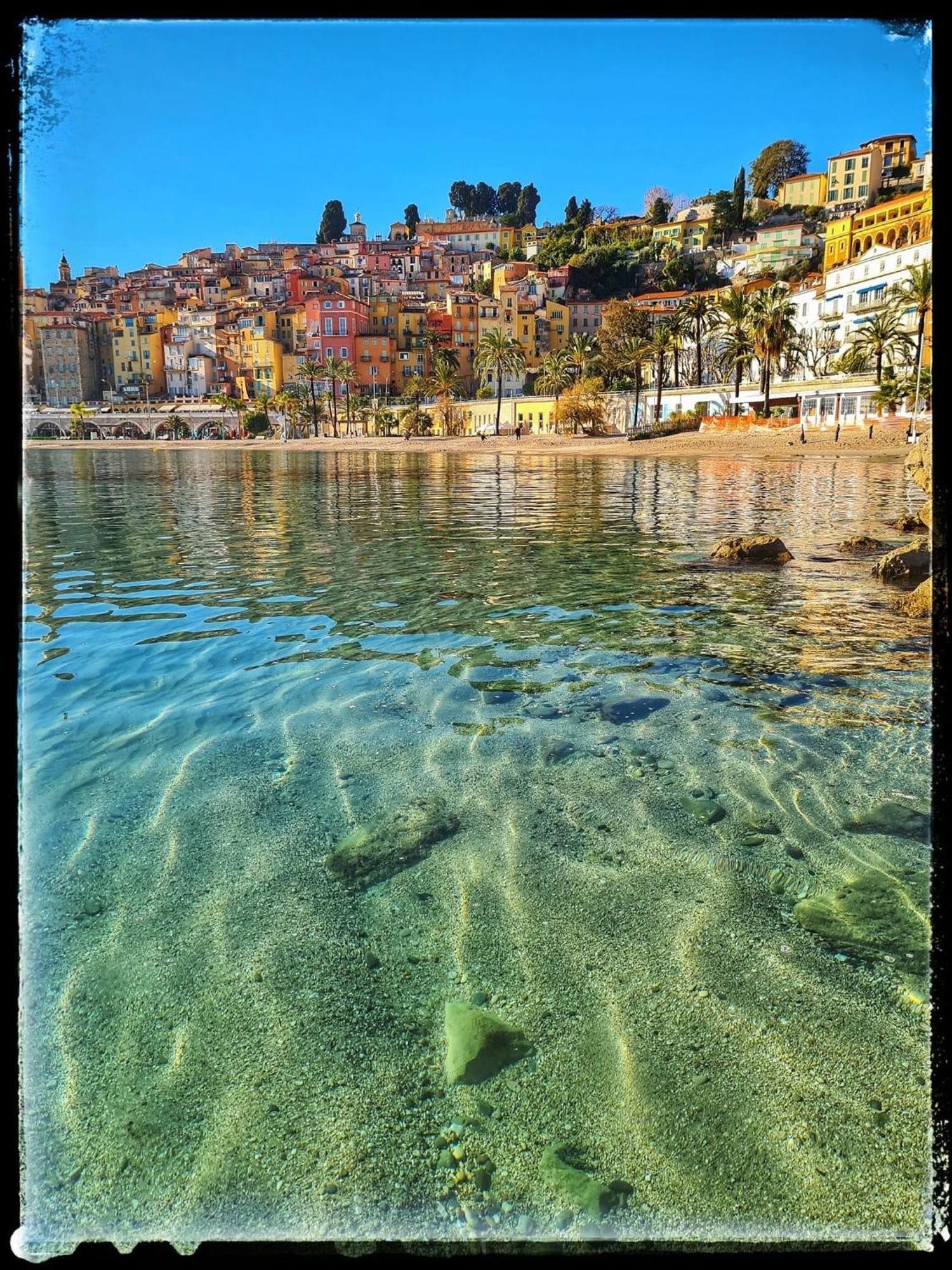 Monaco # Menton - 6 Persons - 2 Bedrooms - Full Renovated - Private Parking - Hypercenter - Clim - Beach And Sun Ментона Экстерьер фото